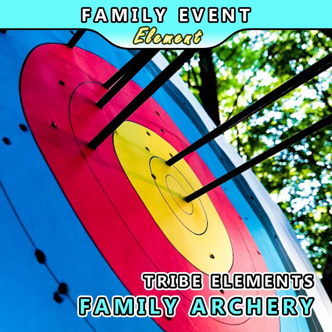 TRIBE family archery woodland shooting bows and arrows