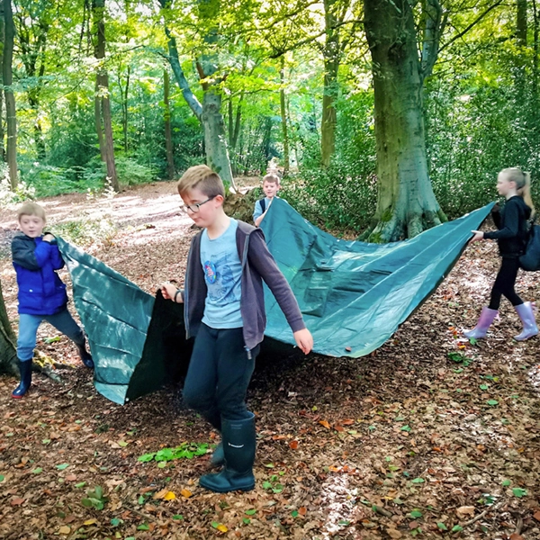 Bushcraft Birthday Party at TRIBE 2