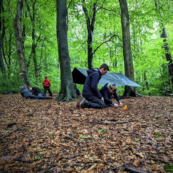 Bushcraft Birthday Party at TRIBE 7