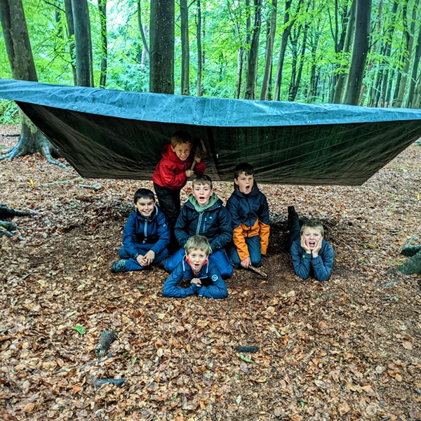 Bushcraft Birthday Party at TRIBE 8