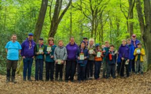 TRIBE Bushcraft scout group photo