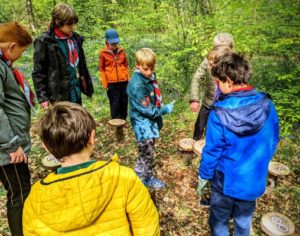 TRIBE Bushcraft scout group problem solving number puzzle