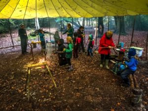 TRIBE Bushcraft session social saturdays family bushcraft social saturdays main camp bushcraft 1