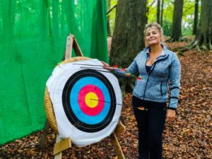 TRIBE Woodland Archery session guest and boss