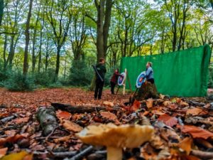 TRIBE Woodland archery ongoing session