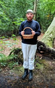 TRIBE Bushcraft making willow baskets