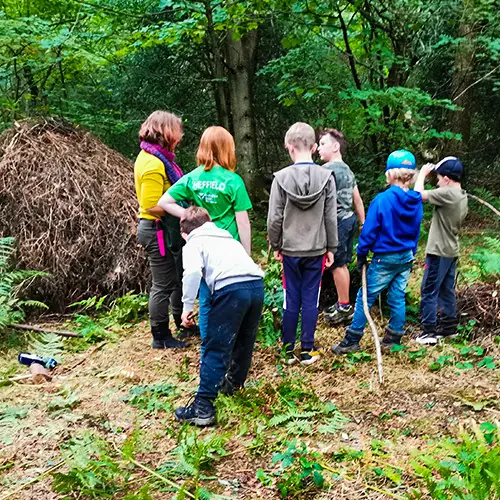 TRIBE Bushcraft adventure days ages 8,9,10,11 wilderness skills fun nature 07