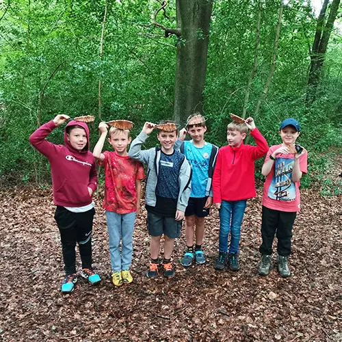 TRIBE Bushcraft adventure days ages 8,9,10,11 wilderness skills fun nature 12