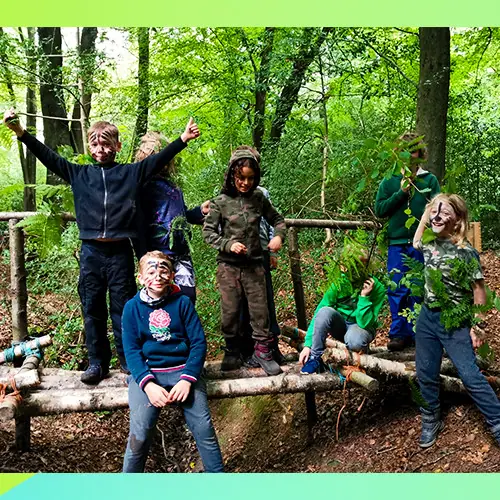 TRIBE Bushcraft adventure days ages 8,9,10,11 wilderness skills fun nature 16