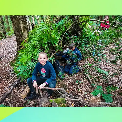 TRIBE Bushcraft adventure days ages 8,9,10,11 wilderness skills fun nature 27