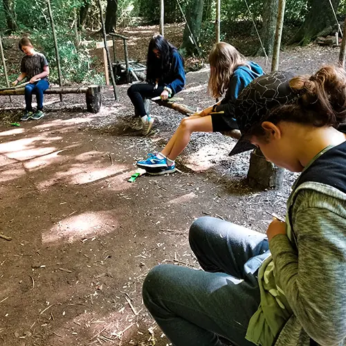 TRIBE Bushcraft discovery days ages 12,13,14,15,16 wilderness skills fun nature 02