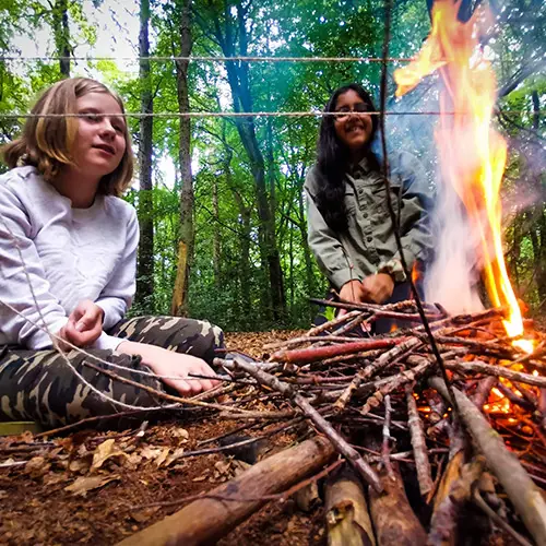 TRIBE Bushcraft discovery days ages 12,13,14,15,16 wilderness skills fun nature 12